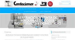 Desktop Screenshot of confecionor.com